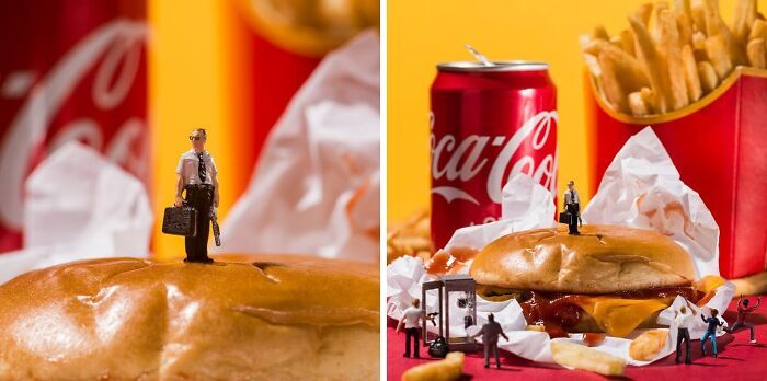 Fotografia em miniatura com comida: quando alimentos comuns viram mundos gigantes (30 fotos) 17 Fotografia em miniatura com comida: quando alimentos comuns viram mundos gigantes (30 fotos) 17