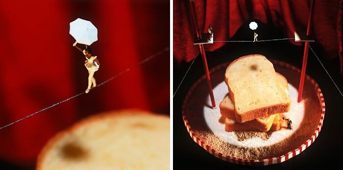 Fotografia em miniatura com comida: quando alimentos comuns viram mundos gigantes (30 fotos) 22 Fotografia em miniatura com comida: quando alimentos comuns viram mundos gigantes (30 fotos) 22
