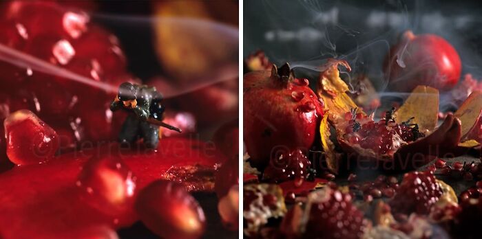 Fotografia em miniatura com comida: quando alimentos comuns viram mundos gigantes (30 fotos) 25 Fotografia em miniatura com comida: quando alimentos comuns viram mundos gigantes (30 fotos) 25