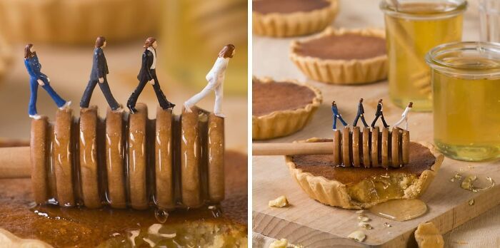 Fotografia em miniatura com comida: quando alimentos comuns viram mundos gigantes (30 fotos) 26 Fotografia em miniatura com comida: quando alimentos comuns viram mundos gigantes (30 fotos) 26