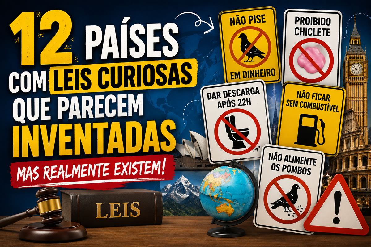 Leis curiosas: 12 países com regras tão estranhas que parecem inventadas Leis curiosas: 12 países com regras tão estranhas que parecem inventadas
