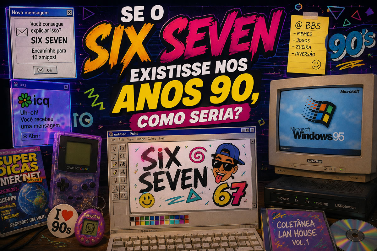 Se o Six Seven existisse nos anos 90, a internet jamais teria sido a mesma Se o Six Seven existisse nos anos 90, a internet jamais teria sido a mesma