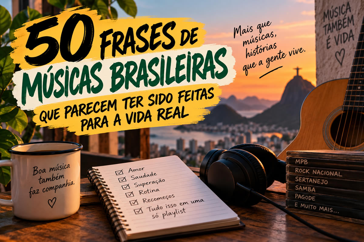 50 frases de músicas brasileiras que parecem ter sido feitas para a vida real 50 frases de músicas brasileiras que parecem ter sido feitas para a vida real