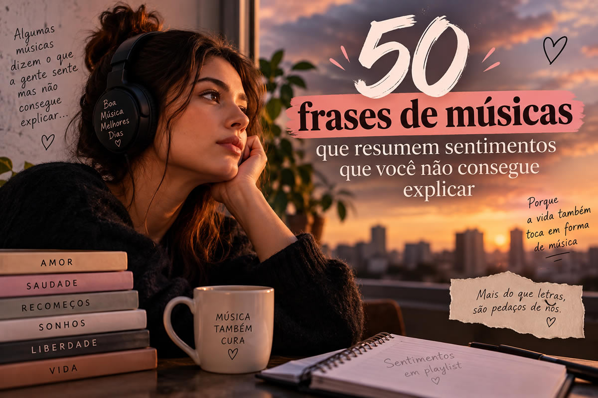 50 frases de músicas que resumem sentimentos que você não consegue explicar 50 frases de músicas que resumem sentimentos que você não consegue explicar