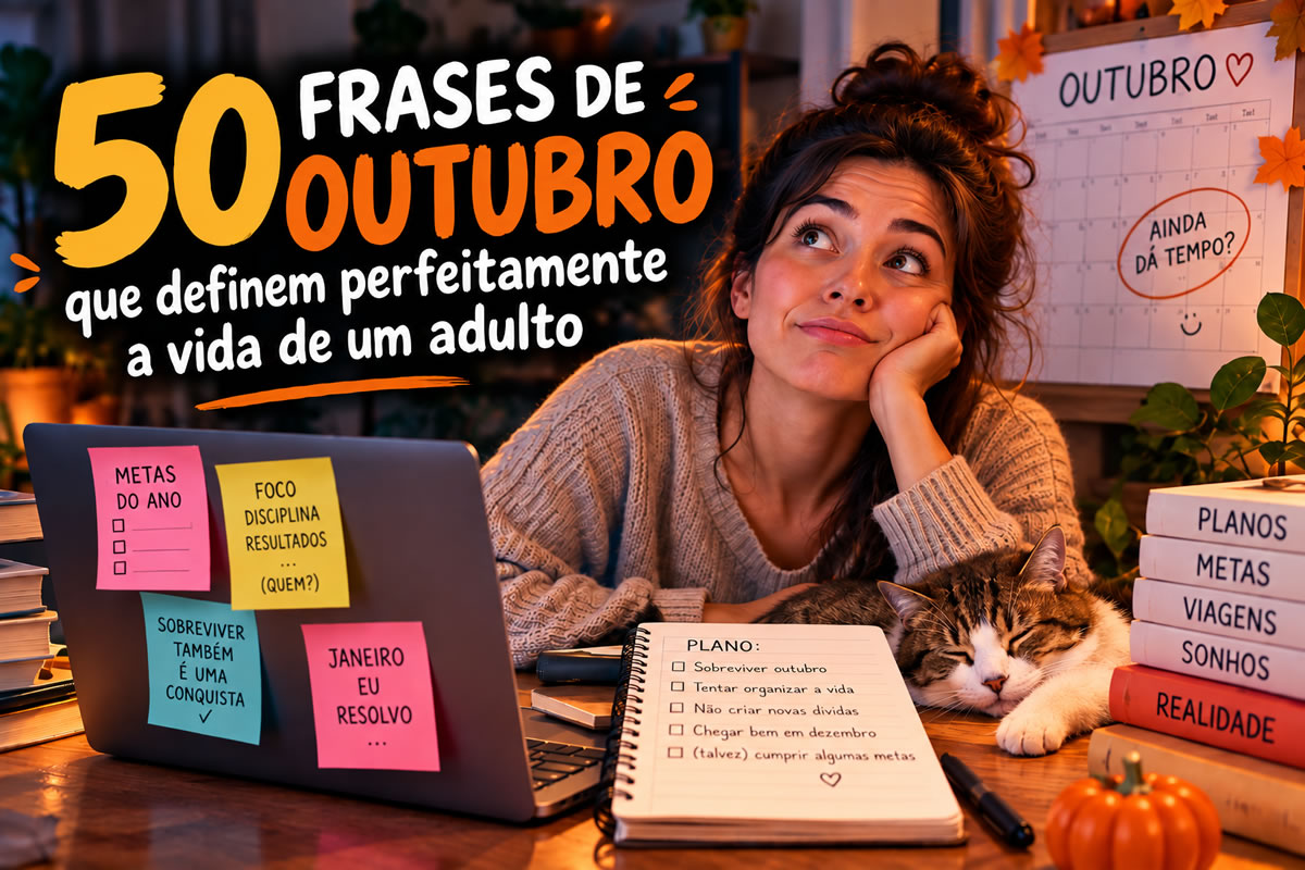 50 frases de outubro que definem perfeitamente a vida de um adulto nessa época do ano 50 frases de outubro que definem perfeitamente a vida de um adulto nessa época do ano