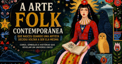 A arte folk contemporânea que nasceu quando uma artista decidiu voltar a ser ela mesma (24 fotos)