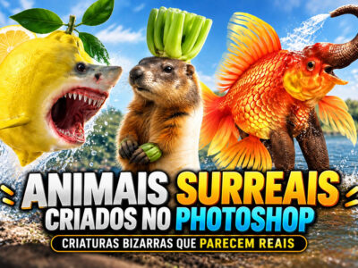 Animais surreais criados no Photoshop parecem reais até alguém perceber o detalhe estranho (29 fotos)