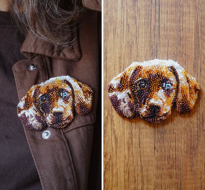 Arte com miçangas: ela usa milhares de pequenas peças para criar retratos impressionantes (31 fotos) 4 Arte com miçangas: ela usa milhares de pequenas peças para criar retratos impressionantes (31 fotos) 4