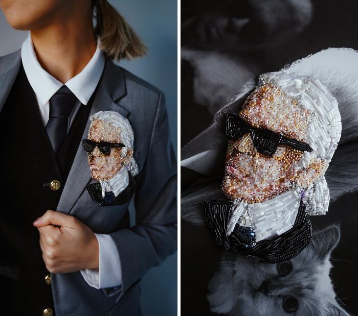 Arte com miçangas: ela usa milhares de pequenas peças para criar retratos impressionantes (31 fotos) 7 Arte com miçangas: ela usa milhares de pequenas peças para criar retratos impressionantes (31 fotos) 7