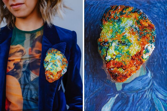 Arte com miçangas: ela usa milhares de pequenas peças para criar retratos impressionantes (31 fotos) 12 Arte com miçangas: ela usa milhares de pequenas peças para criar retratos impressionantes (31 fotos) 12
