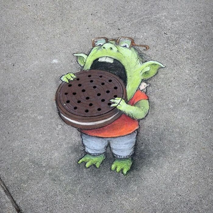 Arte de rua criativa: obras incríveis que fazem a cidade parecer outra (32 fotos) 10 Arte de rua criativa: obras incríveis que fazem a cidade parecer outra (32 fotos) 10