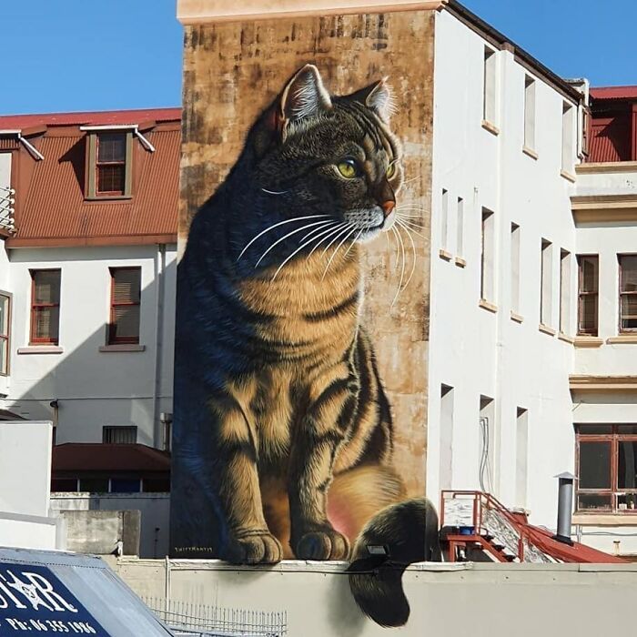 Arte de rua criativa: obras incríveis que fazem a cidade parecer outra (32 fotos) 13 Arte de rua criativa: obras incríveis que fazem a cidade parecer outra (32 fotos) 13