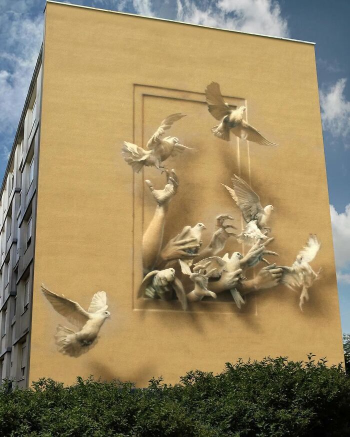 Arte de rua criativa: obras incríveis que fazem a cidade parecer outra (32 fotos) 15 Arte de rua criativa: obras incríveis que fazem a cidade parecer outra (32 fotos) 15