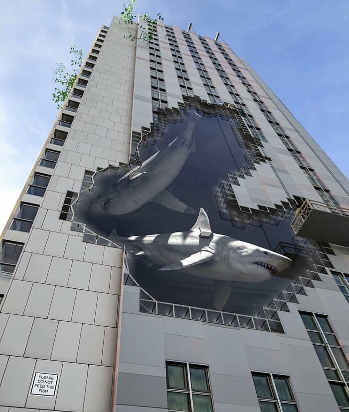 Arte de rua criativa: obras incríveis que fazem a cidade parecer outra (32 fotos) 19 Arte de rua criativa: obras incríveis que fazem a cidade parecer outra (32 fotos) 19