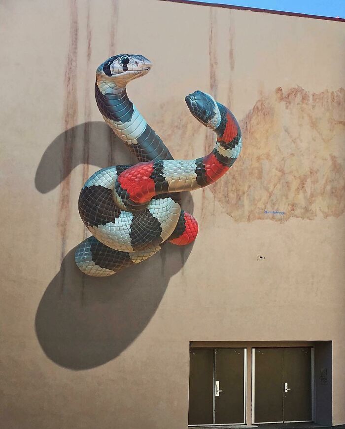 Arte de rua criativa: obras incríveis que fazem a cidade parecer outra (32 fotos) 23 Arte de rua criativa: obras incríveis que fazem a cidade parecer outra (32 fotos) 23