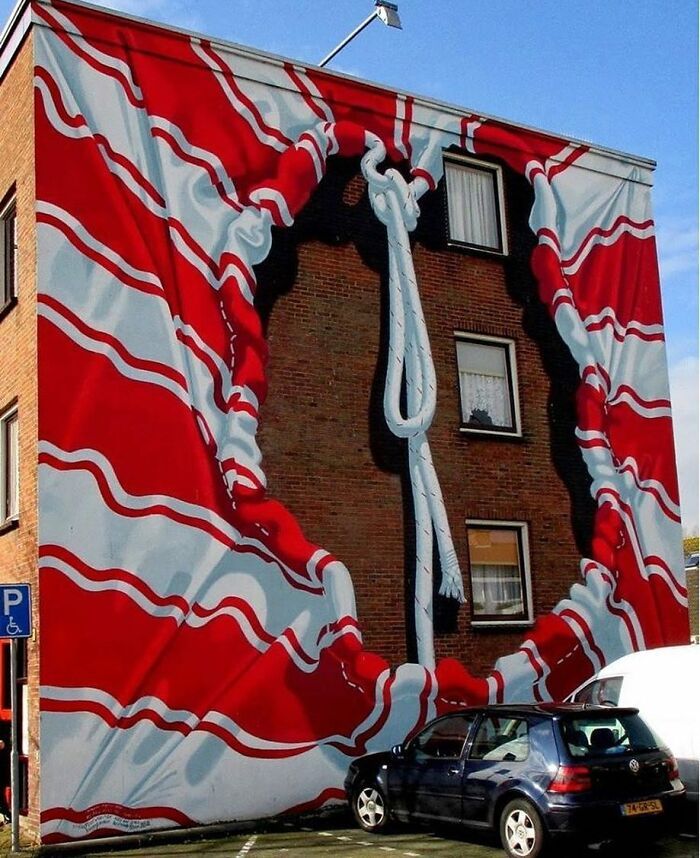 Arte de rua criativa: obras incríveis que fazem a cidade parecer outra (32 fotos) 25 Arte de rua criativa: obras incríveis que fazem a cidade parecer outra (32 fotos) 25