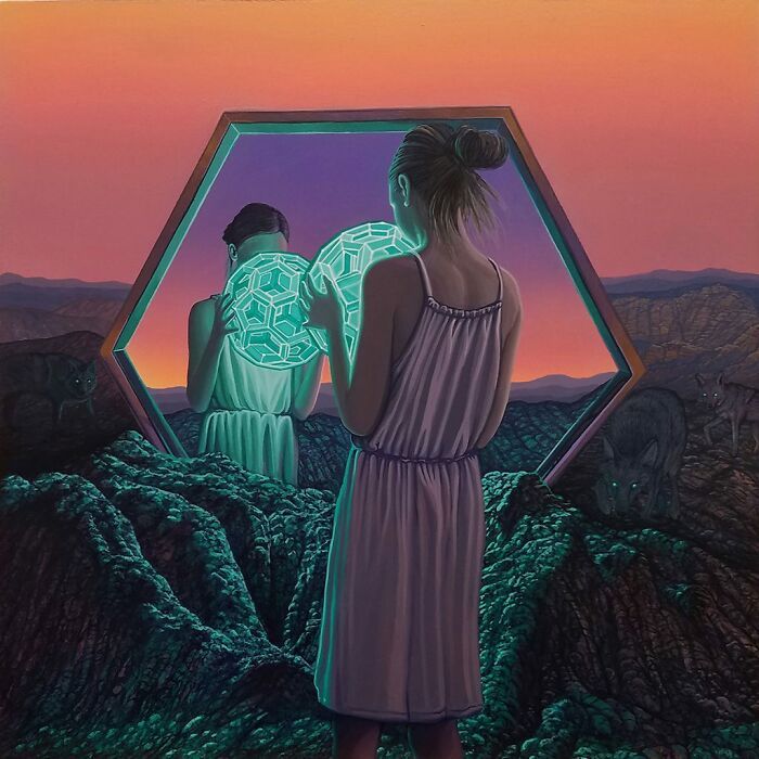 As pinturas surrealistas de Wiley Wallace parecem sonhos que esqueceram de terminar (30 fotos) 4 As pinturas surrealistas de Wiley Wallace parecem sonhos que esqueceram de terminar (30 fotos) 4