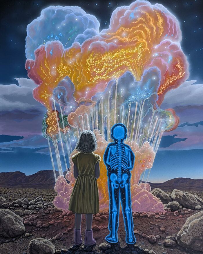 As pinturas surrealistas de Wiley Wallace parecem sonhos que esqueceram de terminar (30 fotos) 9 As pinturas surrealistas de Wiley Wallace parecem sonhos que esqueceram de terminar (30 fotos) 9
