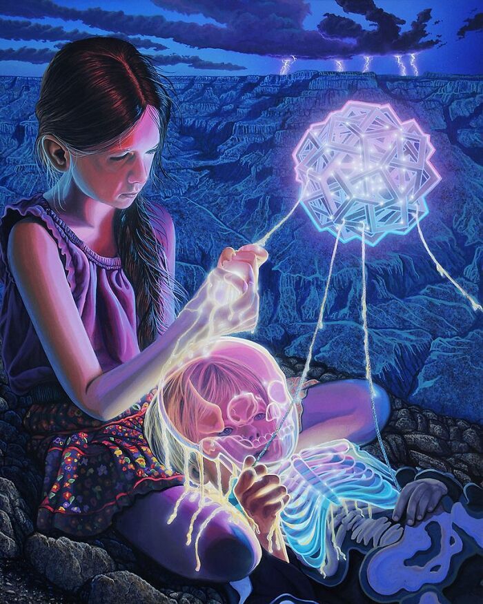 As pinturas surrealistas de Wiley Wallace parecem sonhos que esqueceram de terminar (30 fotos) 12 As pinturas surrealistas de Wiley Wallace parecem sonhos que esqueceram de terminar (30 fotos) 12