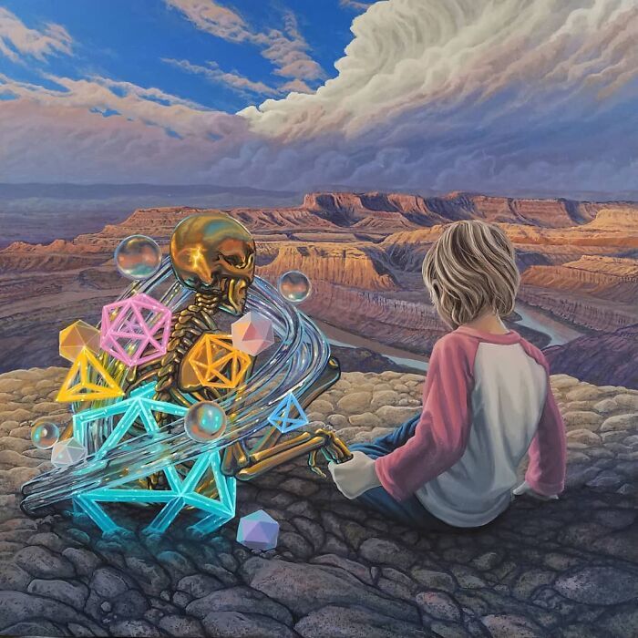 As pinturas surrealistas de Wiley Wallace parecem sonhos que esqueceram de terminar (30 fotos) 16 As pinturas surrealistas de Wiley Wallace parecem sonhos que esqueceram de terminar (30 fotos) 16