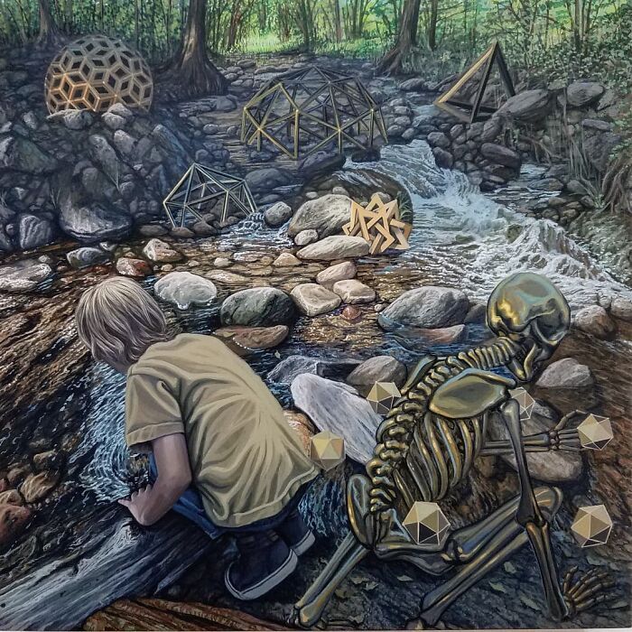 As pinturas surrealistas de Wiley Wallace parecem sonhos que esqueceram de terminar (30 fotos) 17 As pinturas surrealistas de Wiley Wallace parecem sonhos que esqueceram de terminar (30 fotos) 17