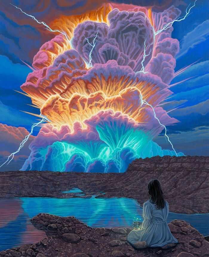 As pinturas surrealistas de Wiley Wallace parecem sonhos que esqueceram de terminar (30 fotos) 22 As pinturas surrealistas de Wiley Wallace parecem sonhos que esqueceram de terminar (30 fotos) 22