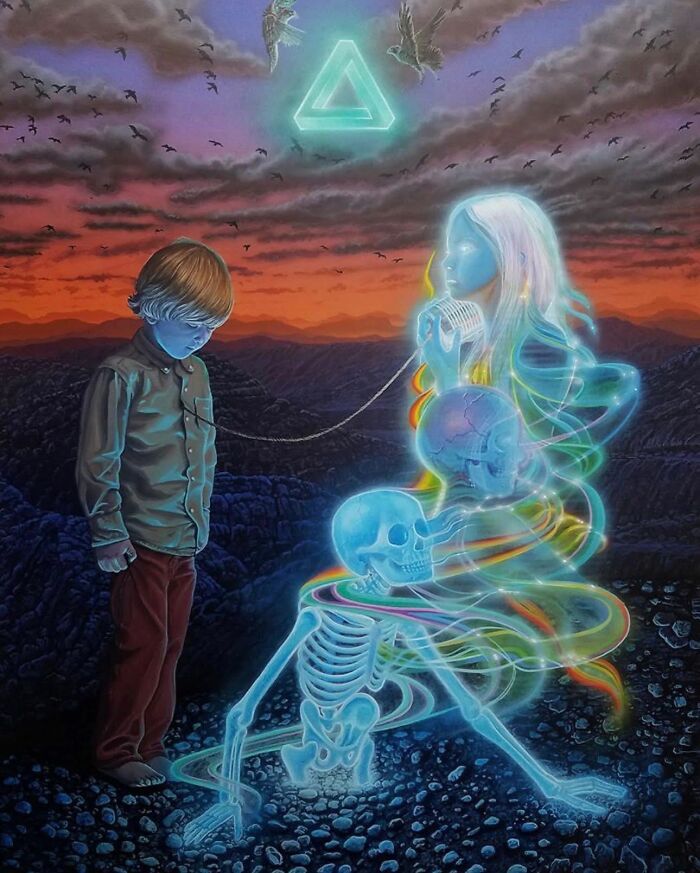 As pinturas surrealistas de Wiley Wallace parecem sonhos que esqueceram de terminar (30 fotos) 26 As pinturas surrealistas de Wiley Wallace parecem sonhos que esqueceram de terminar (30 fotos) 26
