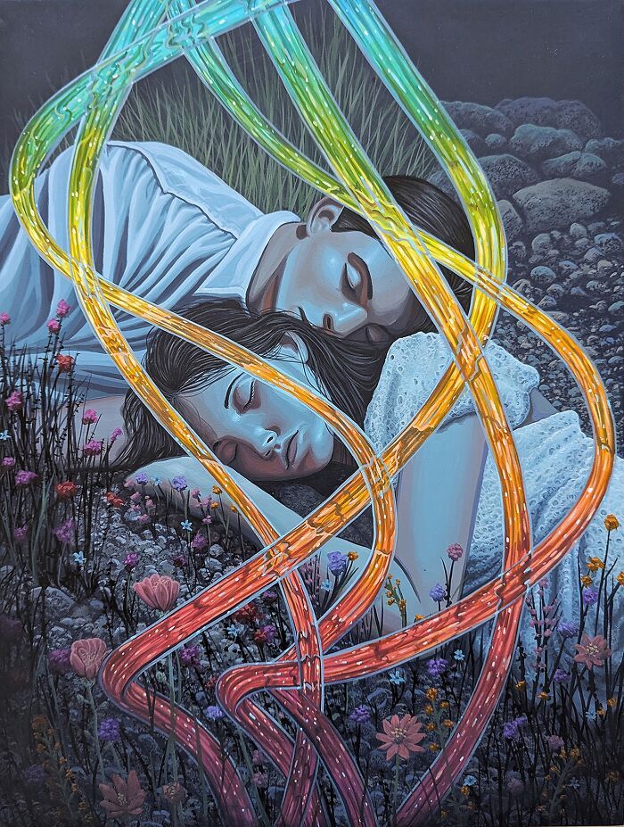 As pinturas surrealistas de Wiley Wallace parecem sonhos que esqueceram de terminar (30 fotos) 29 As pinturas surrealistas de Wiley Wallace parecem sonhos que esqueceram de terminar (30 fotos) 29
