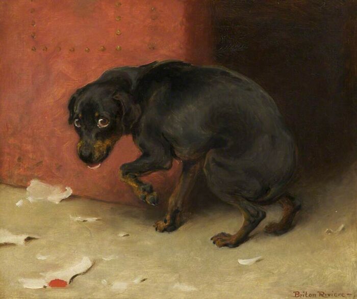 Cães em pinturas que mostram por que a amizade entre humanos e cachorros é tão especial (30 fotos) 3