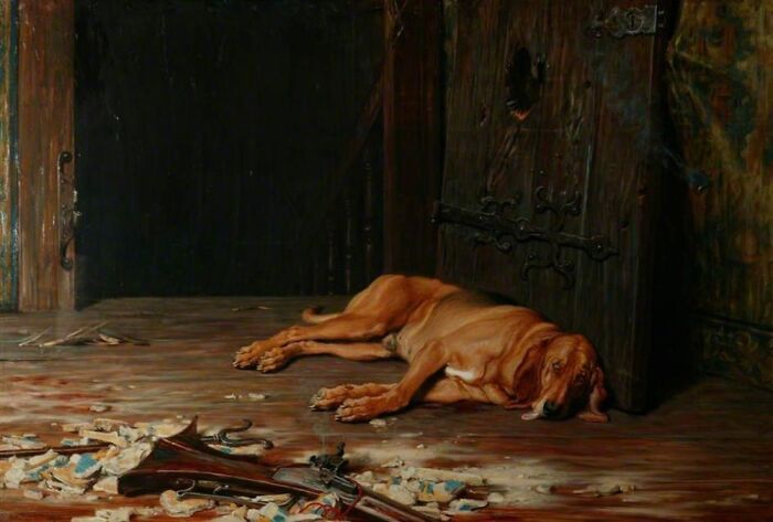 Cães em pinturas que mostram por que a amizade entre humanos e cachorros é tão especial (30 fotos) 7
