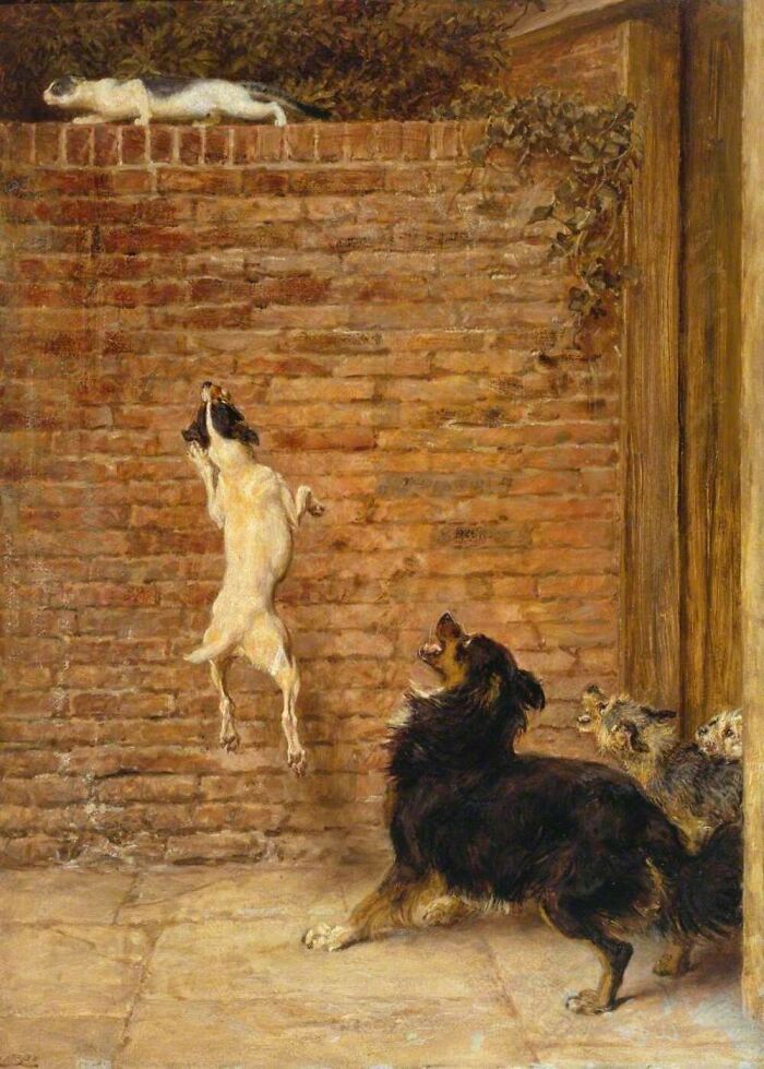 Cães em pinturas que mostram por que a amizade entre humanos e cachorros é tão especial (30 fotos) 12