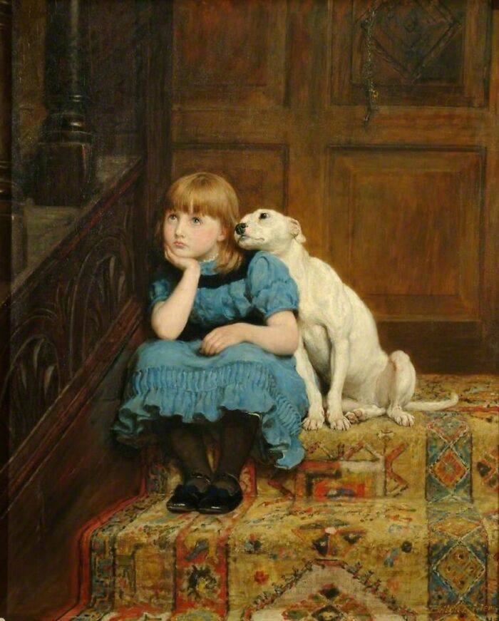 Cães em pinturas que mostram por que a amizade entre humanos e cachorros é tão especial (30 fotos) 25