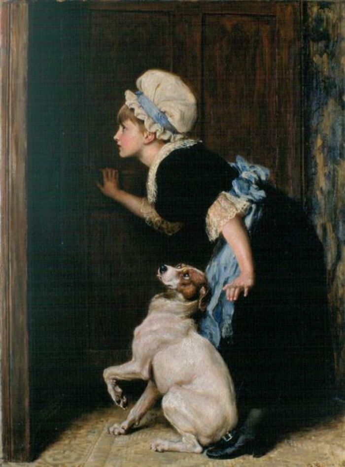Cães em pinturas que mostram por que a amizade entre humanos e cachorros é tão especial (30 fotos) 27
