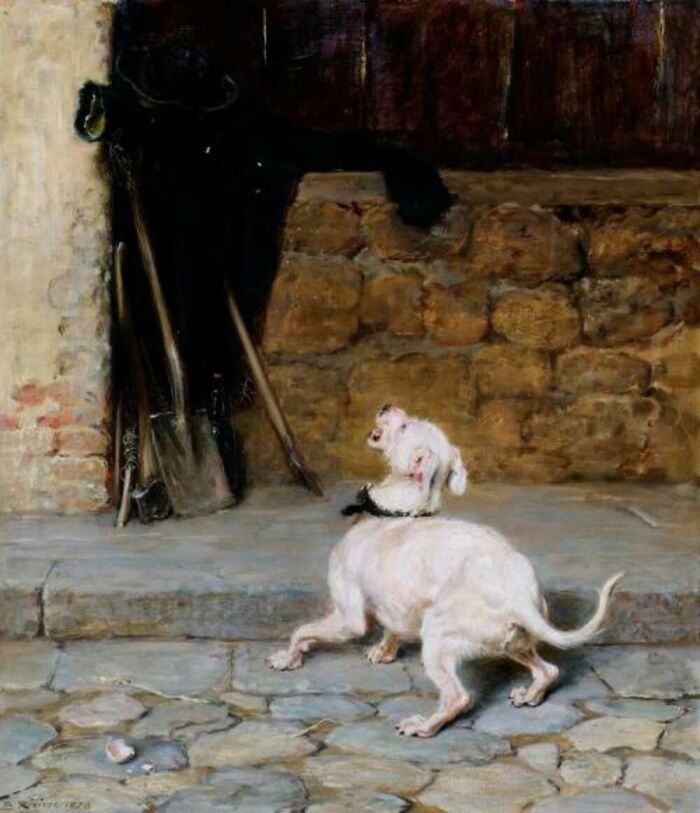 Cães em pinturas que mostram por que a amizade entre humanos e cachorros é tão especial (30 fotos) 29