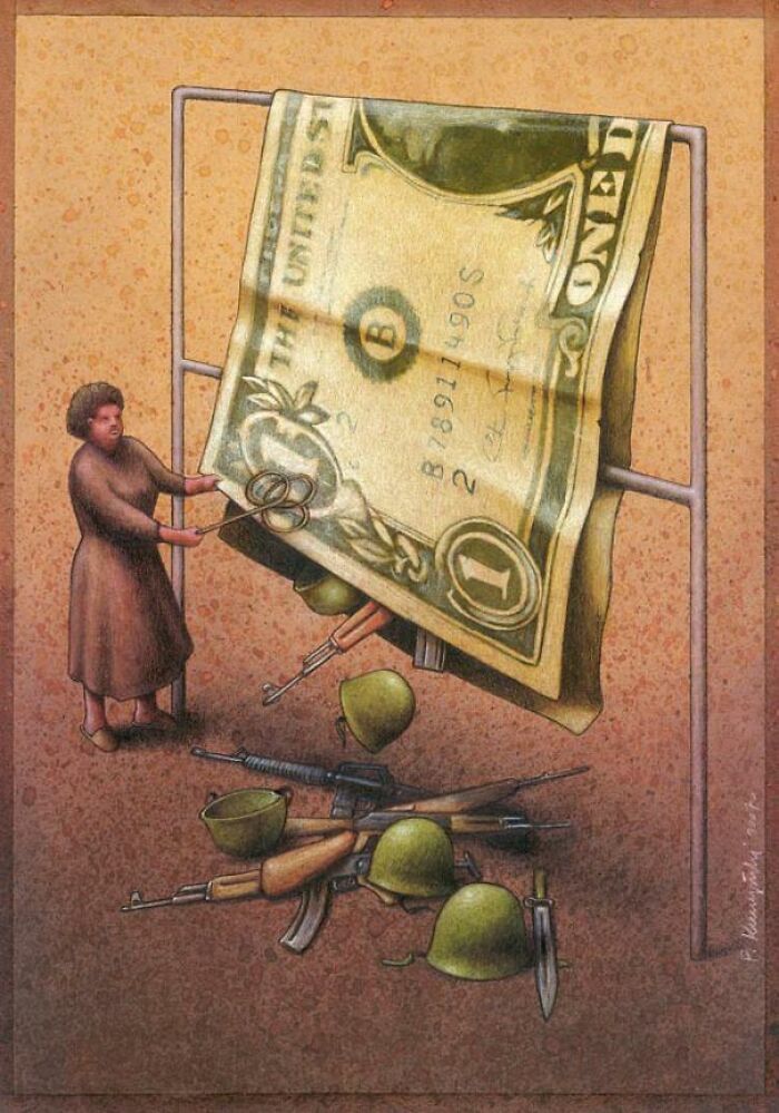 Ilustrações satíricas de Paweł Kuczyński que parecem simples, mas escondem críticas surpreendentes (32 fotos) 1 Ilustrações satíricas de Paweł Kuczyński que parecem simples, mas escondem críticas surpreendentes (32 fotos) 1