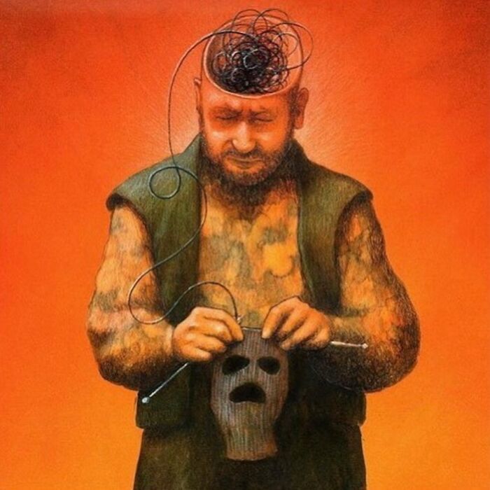 Ilustrações satíricas de Paweł Kuczyński que parecem simples, mas escondem críticas surpreendentes (32 fotos) 25 Ilustrações satíricas de Paweł Kuczyński que parecem simples, mas escondem críticas surpreendentes (32 fotos) 25