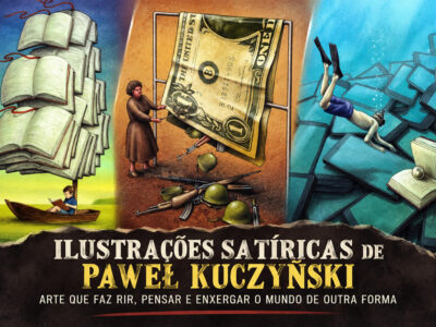 Ilustrações satíricas de Paweł Kuczyński que parecem simples, mas escondem críticas surpreendentes (32 fotos)