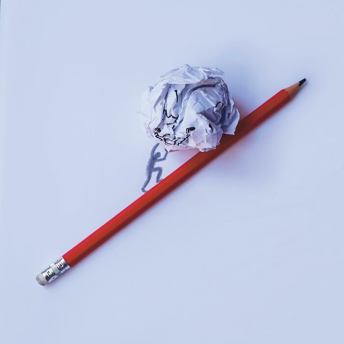 Objetos do cotidiano transformados em arte: quando uma simples linha muda tudo (32 fotos) 3 Objetos do cotidiano transformados em arte: quando uma simples linha muda tudo (32 fotos) 3