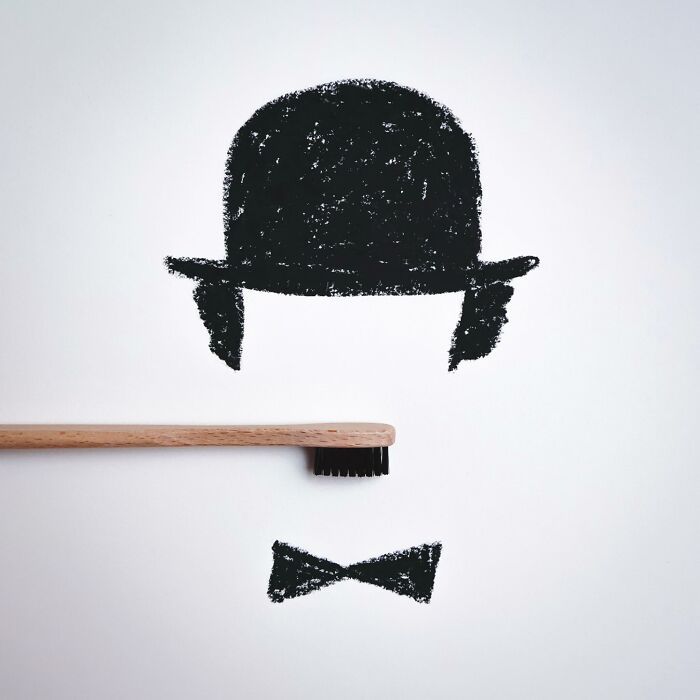 Objetos do cotidiano transformados em arte: quando uma simples linha muda tudo (32 fotos) 10 Objetos do cotidiano transformados em arte: quando uma simples linha muda tudo (32 fotos) 10