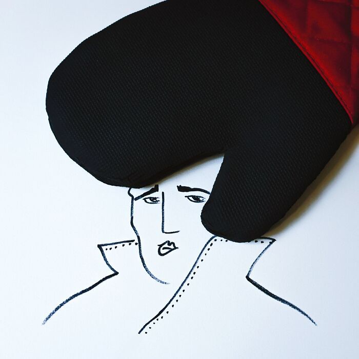 Objetos do cotidiano transformados em arte: quando uma simples linha muda tudo (32 fotos) 27 Objetos do cotidiano transformados em arte: quando uma simples linha muda tudo (32 fotos) 27