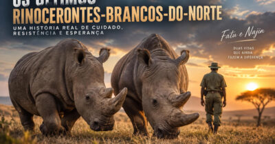 Os últimos rinocerontes-brancos-do-norte vivem sob cuidados — e a história é de arrepiar (18 fotos)