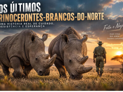 Os últimos rinocerontes-brancos-do-norte vivem sob cuidados — e a história é de arrepiar (18 fotos)
