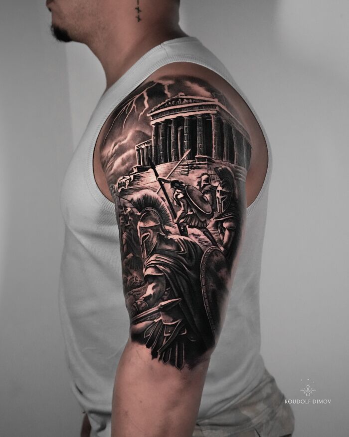 16 tatuagens inspiradas em mitologia que parecem ter saído de outra época 4 16 tatuagens inspiradas em mitologia que parecem ter saído de outra época 4