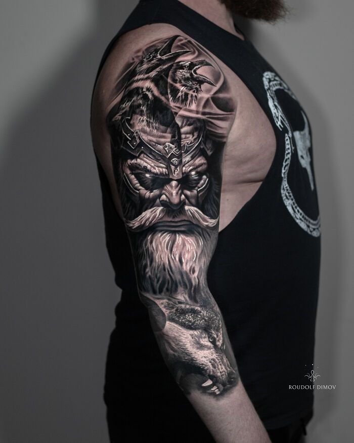 16 tatuagens inspiradas em mitologia que parecem ter saído de outra época 6 16 tatuagens inspiradas em mitologia que parecem ter saído de outra época 6
