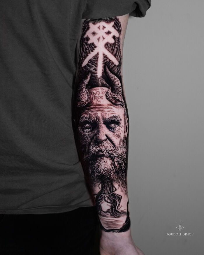 16 tatuagens inspiradas em mitologia que parecem ter saído de outra época 13 16 tatuagens inspiradas em mitologia que parecem ter saído de outra época 13
