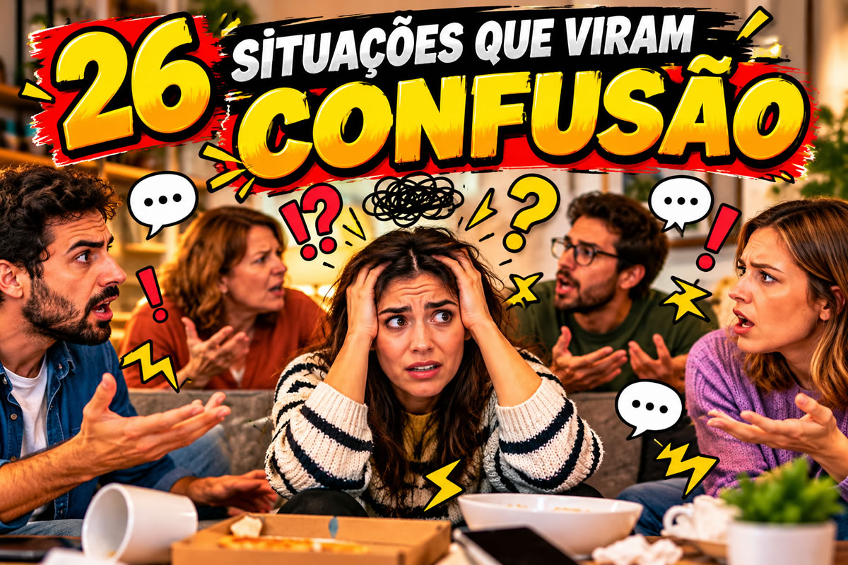 26 situações que viram confusão e começaram de um jeito completamente inocente 26 situações que viram confusão e começaram de um jeito completamente inocente