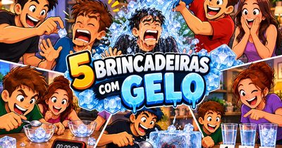 5 brincadeiras com gelo para fazer em casa e arrancar reações hilárias dos amigos
