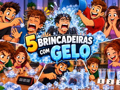 5 brincadeiras com gelo para fazer em casa e arrancar reações hilárias dos amigos