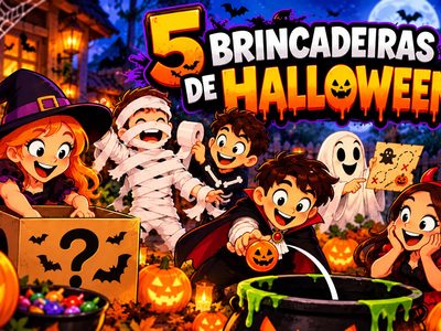 5 brincadeiras de Halloween que vão transformar qualquer festa em uma noite inesquecível