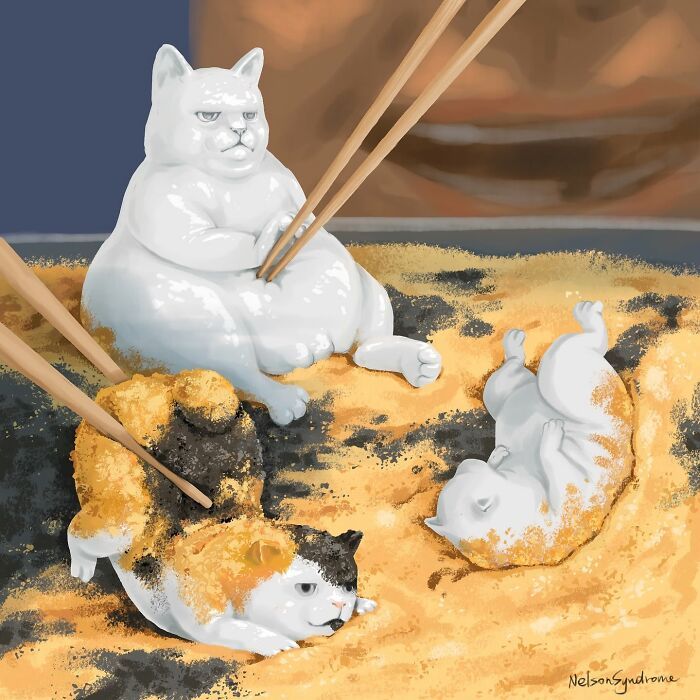 Animais em pinturas famosas estão muito mais engraçados do que deveriam (32 fotos) 25 Animais em pinturas famosas estão muito mais engraçados do que deveriam (32 fotos) 25